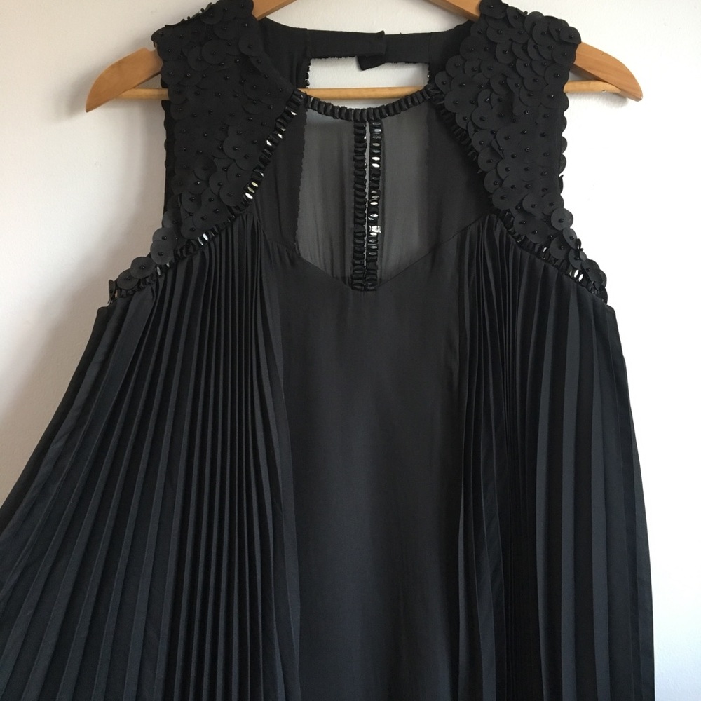 Anthropologie Leifsdottir Accordion Pleated Dress - Picture 3 of 8